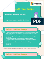 Associate VMware Security 1V0-81.20 Dumps