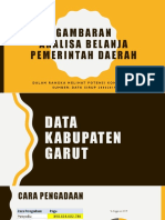 Gambaran Analisa Belanja Daerah