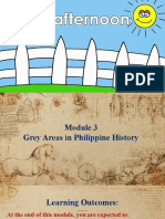 Module 3. The Grey Areas in Philippine History (Section 1. First Mass)
