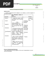 Nursing Care Management 109 (Skills) Medication: Drug Type Description Examples