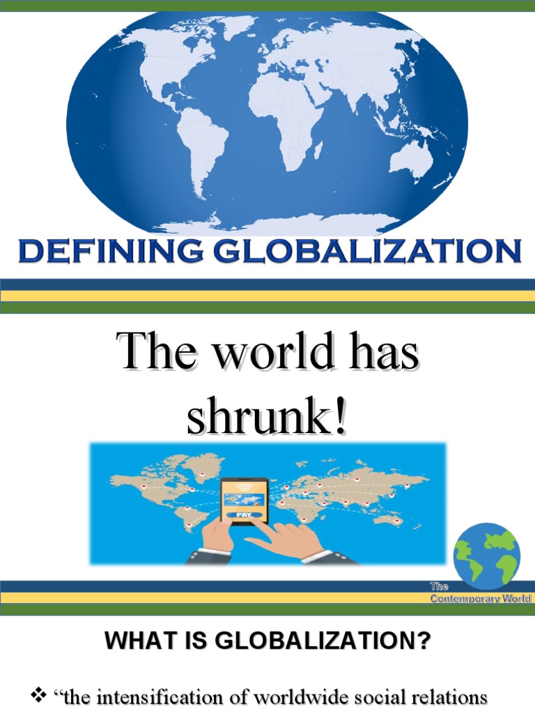 Understanding Globalization: Key Concepts | PDF | Globalization | Economies