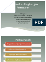 Menganalisis Lingkungan Pemasaran