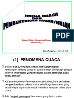 PERTEMUAN 3 - Faktor Dan Pembentukan Awan Dan Hujan Di Indonesia