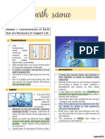 Earth Science Notes - Module 1 8