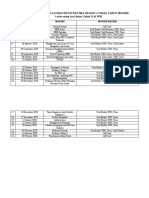 Jadwal Latrut PKS-1