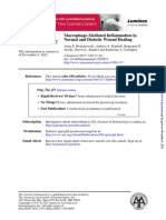 Normal and Diabetic Wound Healing Macrophage-Mediated Inflammation in