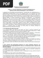 edital concurso prefeitura