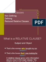 Relative Clauses PowerPoint