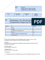 SOP 11 Sampling and Retention Surabaya Draft Ari ID