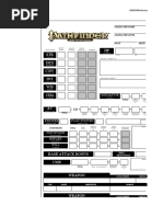 RPG - Ficha de Pathfinder 1.0