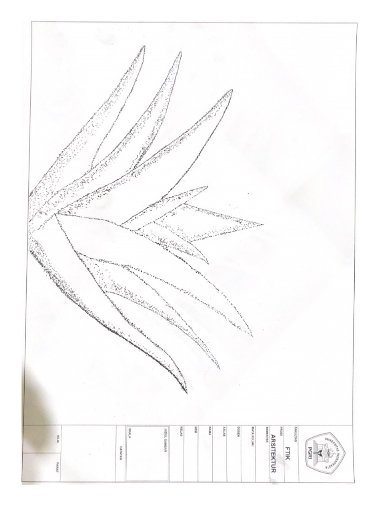 Contoh Gambar Pointilis | PDF