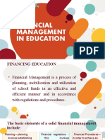 Financial Management in Education