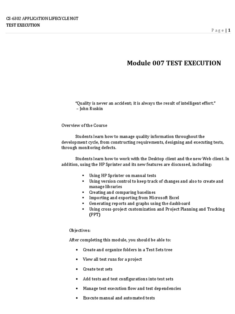 W8 Module 7-Test Execution | PDF | Icon (Computing) | Systems Engineering