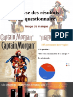 Captain Morgan - Analyse Des Résultats
