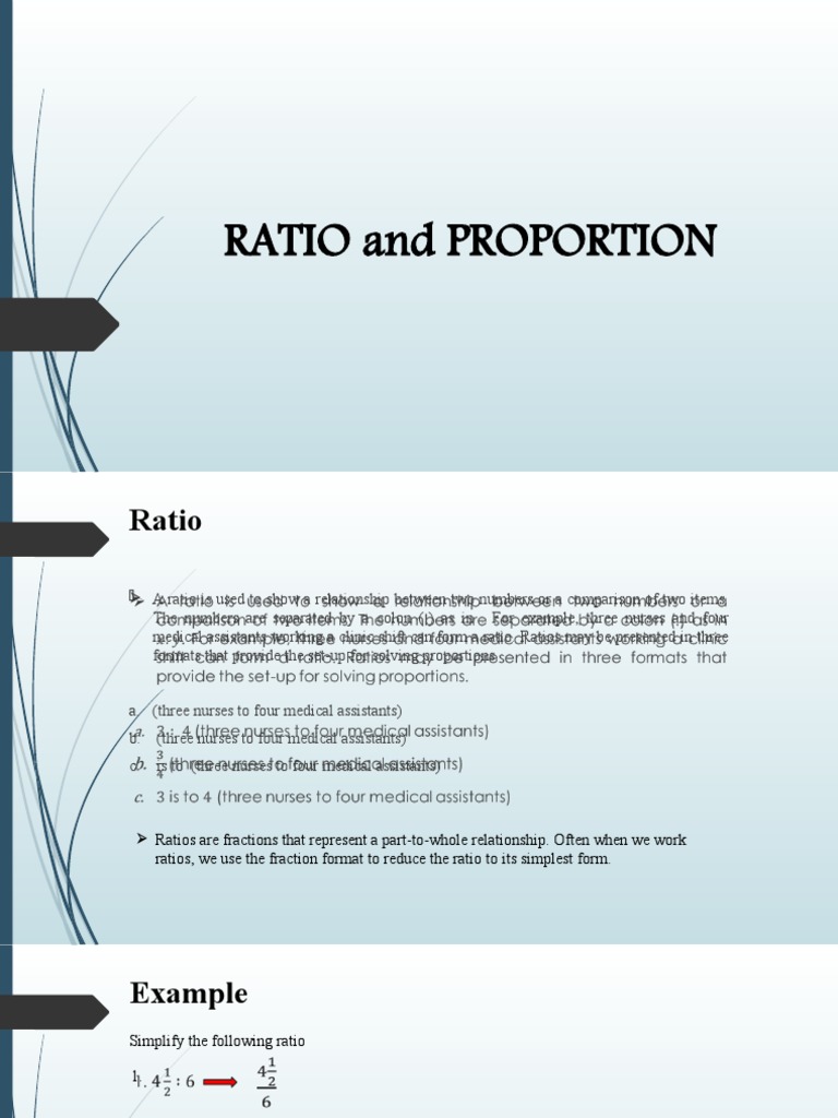 Understanding Ratios and Proportions | PDF | Ratio | Mathematics