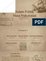 Kelompok 1 - Sistem Politik Masa Prakolonial - PIP