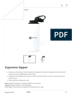 Supreme Sipper - Design Custom Drinkware Online - Printo