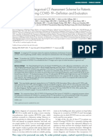 CO-RADS: A Categorical CT Assessment Scheme For Patients Suspected of Having COVID-19-Definition and Evaluation