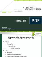 HTML CSS formulários