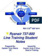 Ryanair 737-800 Line Training Student Notes - Flattened