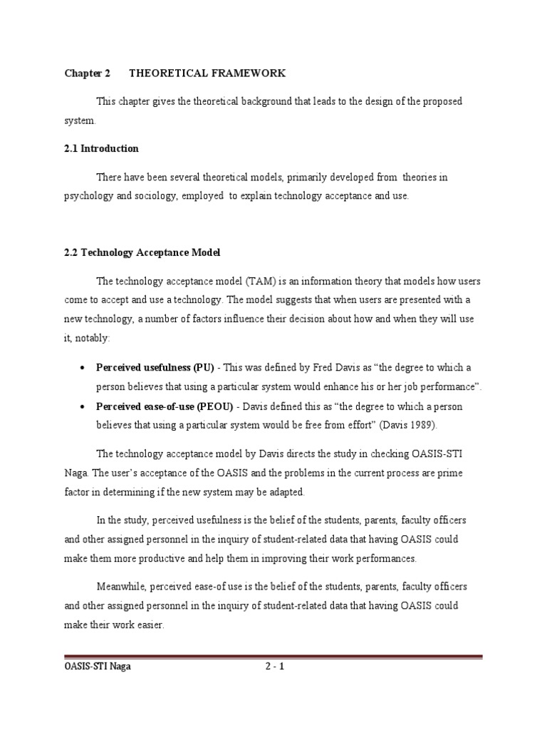 Technology Acceptance Model Overview | PDF