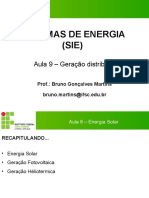 Geração distribuída: micro e minigeracao