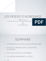 Modes D Adressage