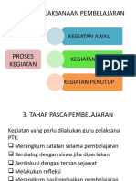 Tahap Pelaksanaan Pembelajaran: Kegiatan Awal