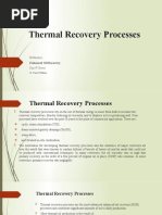 Thermal Recovery Processes: Reference