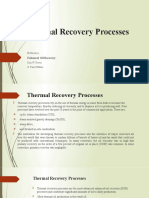 Thermal Recovery Processes: Reference