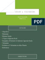 Plutonism & Volcanism: Nica B. Raymundo STEM 11-1A