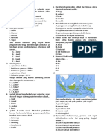 Soal KSN Tingkat Sekolah Geografi