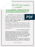 Le Danger de Se Sentir À L'abri de Tomber Dans Le Shirk