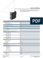 Data Sheet 6ES7321-1BP00-0AA0: Supply Voltage