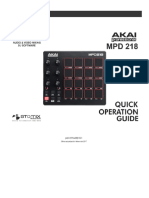 VirtualDJ Hardware Manual - Akai - MPD218.en - Es