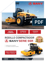 SANY Rodillo Compactador SSR
