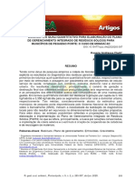 DIAGNÓSTICO QUALI-QUANTITATIVO PARA ELABORAÇÃO DO PLANO DE GERENCIAMENTO INTEGRADO DE RESÍDUOS SÓLIDOS PARA MUNICÍPIOS DE PEQUENO PORTE_ O CASO DE MONDAÍ-SC _ Flach _ Revista Gestão & Sustentabilidade Ambiental