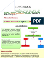 HIDROXIDOS 3° SECUNDARIA