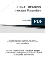 Jurnal Reading Maternitas Power Point