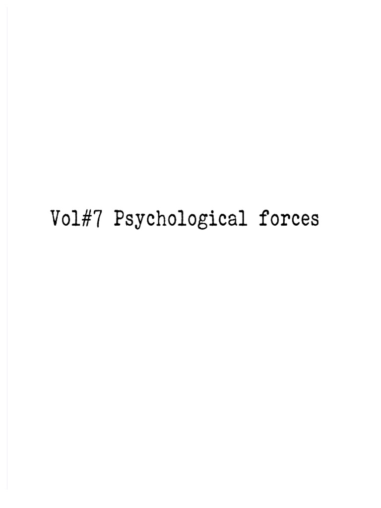 Exploring Psychological Forces in Mentalism | PDF | Mentalism | Hand