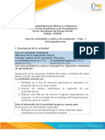 Guia de Actividades y Rúbrica de Evaluación - Unidad 1 - Fase 1 - Conceptualización