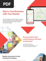 1.1 Taxi Master For Startup in Dollars