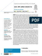 Esterification of Rosin With Methyl Alcohol For Fuel Applications