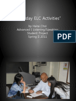 Everyday ELC Activities by Hana Choi