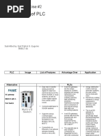 PLC Laboratory Exercise 2