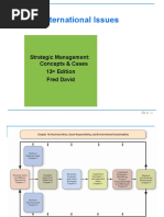 Global / International Issues: Strategic Management: Concepts & Cases 13 Edition Fred David