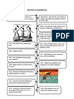 1 History of Badminton