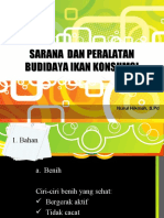 Sarana Budidaya Ikan