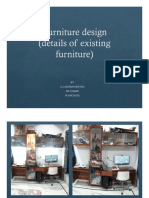 Dual Study Table for PC & Laptop - Fixed Furniture Design