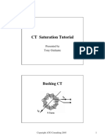 CT Saturation Tutorial